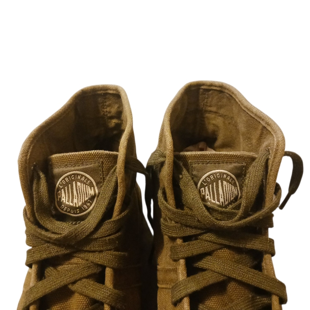 Classic Palladium Pampa Hi Boots  "Dusky Green" (Sz11) - Picture 11 of 14